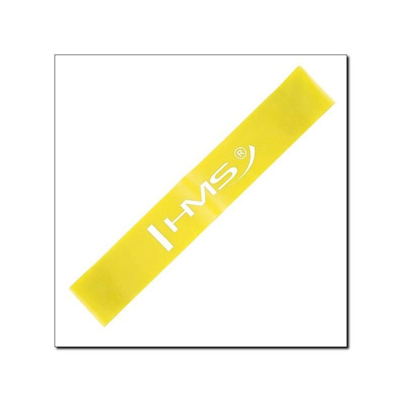 GU04 EXERCISE RUBBER HMS (yellow) 500 x 50 x 0.4 mm