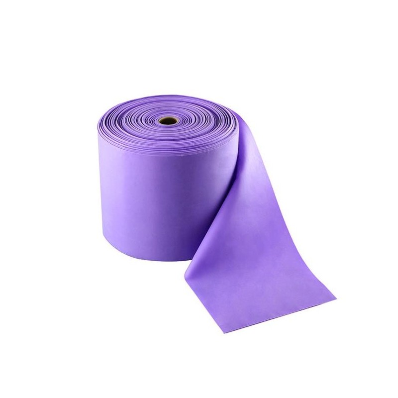 RB01 EXERCISE BAND IN ROLL HMS (purple) 50m x 150mm x 0.4