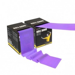 RB01 EXERCISE BAND IN ROLL HMS (purple) 50m x 150mm x 0.4