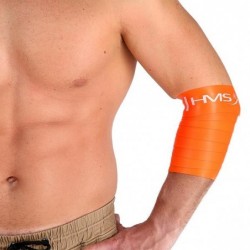 FB02 ORANGE FLOSS BAND EXERCISE RUBBER HMS