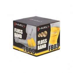 FB03 GRAY FLOSS BAND EXERCISE RUBBER HMS