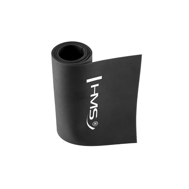 TP01 EXERCISE RUBBER HMS (black) 1800 x 150 x 1.2 mm