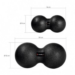 BLM02 MASSAGE BALL (double) 8 x 16CM