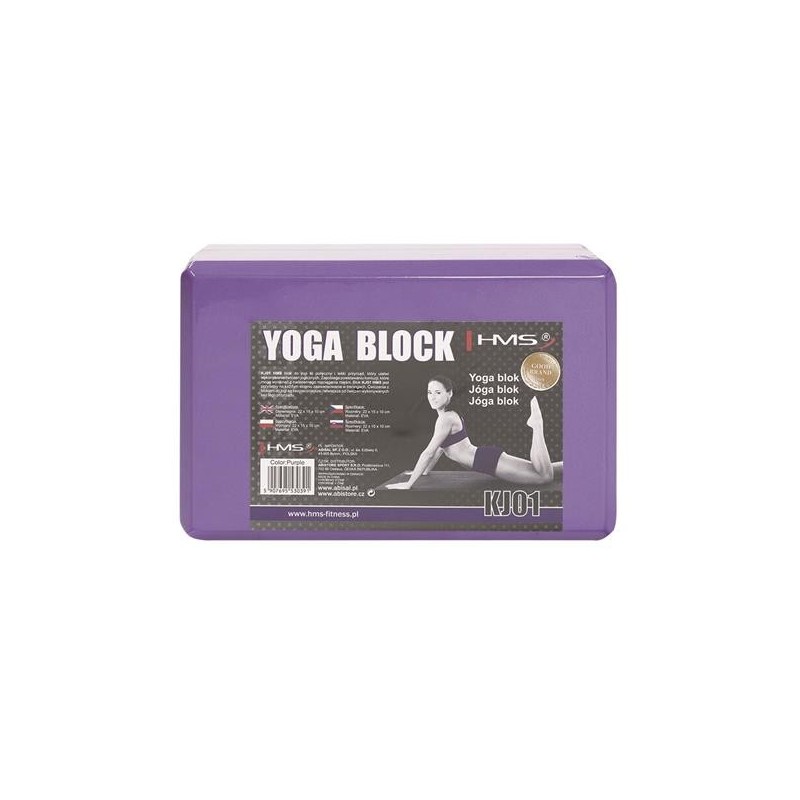 KJ01 YOGA BLOCK (purple)