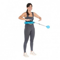 HHW01 BLUE HULA HOOP WITH WEIGHT HMS