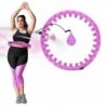 HHW12 PLUS SIZE HULA HOOP VIOLET WITH WEIGHT HMS
