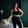 HHW12 PLUS SIZE HULA HOOP GREEN WITH WEIGHT HMS