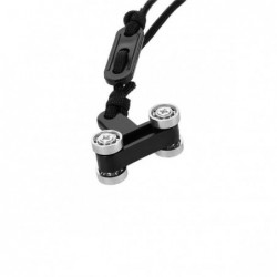 HHW02 HULA HOP BLACK WITH WEIGHT HMS