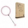 HHW09 PINK HULA HOOP WITH WEIGHT + COUNTER HMS