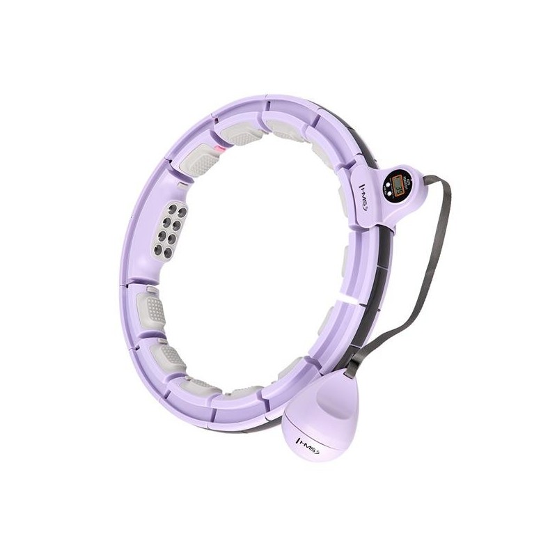 HHM13 HULA HOOP VIOLET MAGNETIC WITH WEIGHT + COUNTER HMS