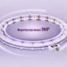 HHM14 HULA HOOP VIOLET MAGNETIC WITH WEIGHT + COUNTER HMS