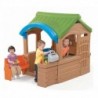 Step2 Garden Playhouse with a Grill and a Bench
