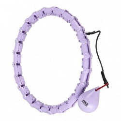 OHA02 HULA HOP VIOLET WITH WEIGHT ONE FITNESS