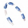 SET HULA HOOP MAGNETIC BLUE HHM15 WITH WEIGHT + COUNTER HMS + WAIST SUPPORT BR163 RED