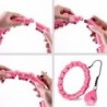 SET HULA HOOP OHA02 PINK WITH WEIGHT ONE FITNESS + WAIST SUPPORT BR160