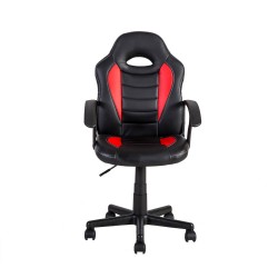 Children's chair FORMULA 1 black red