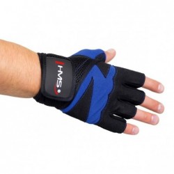 RST02 SIZE S MEN'S FITNESS GLOVES HMS (black - blue)