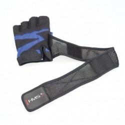 RST02 SIZE S MEN'S FITNESS GLOVES HMS (black - blue)