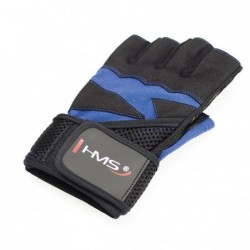 RST02 SIZE S MEN'S FITNESS GLOVES HMS (black - blue)