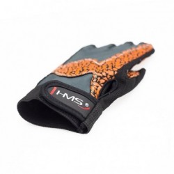 RST03 SIZE M LADY FITNESS GLOVES HMS (orange - gray)