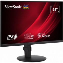 LCD Monitor VIEWSONIC VG2408A-MHD 23.8" Business Panel IPS 1920x1080 16:9 100Hz Matte 5 ms Speakers Swivel Pivot Height