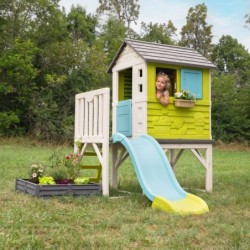 SMOBY House on Stilts with Sandbox and Slide