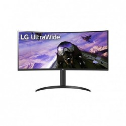 LCD Monitor LG 34WP65C-B 34" Gaming/Curved/21 : 9 Panel VA 3440x1440 21:9 160Hz Matte 1 ms Speakers Height