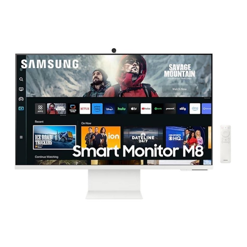 LCD Monitor SAMSUNG Smart M8 M801 32" Smart/4K Panel VA 3840x2160 16:9 60Hz 4 ms Speakers Camera Pivot Height