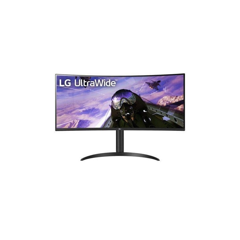 LCD Monitor LG 34WP65CP-B 34" Gaming/Curved/21 : 9 Panel VA 3440x1440 21:9 160Hz Matte 1 ms Speakers Height