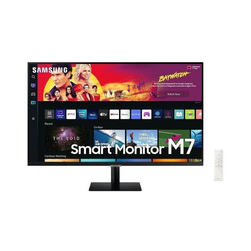 LCD Monitor SAMSUNG S43BM700UP 43" TV Monitor/Smart/4K Panel VA 3840x2160 16:9 60Hz 4 ms Speakers Tilt Colour