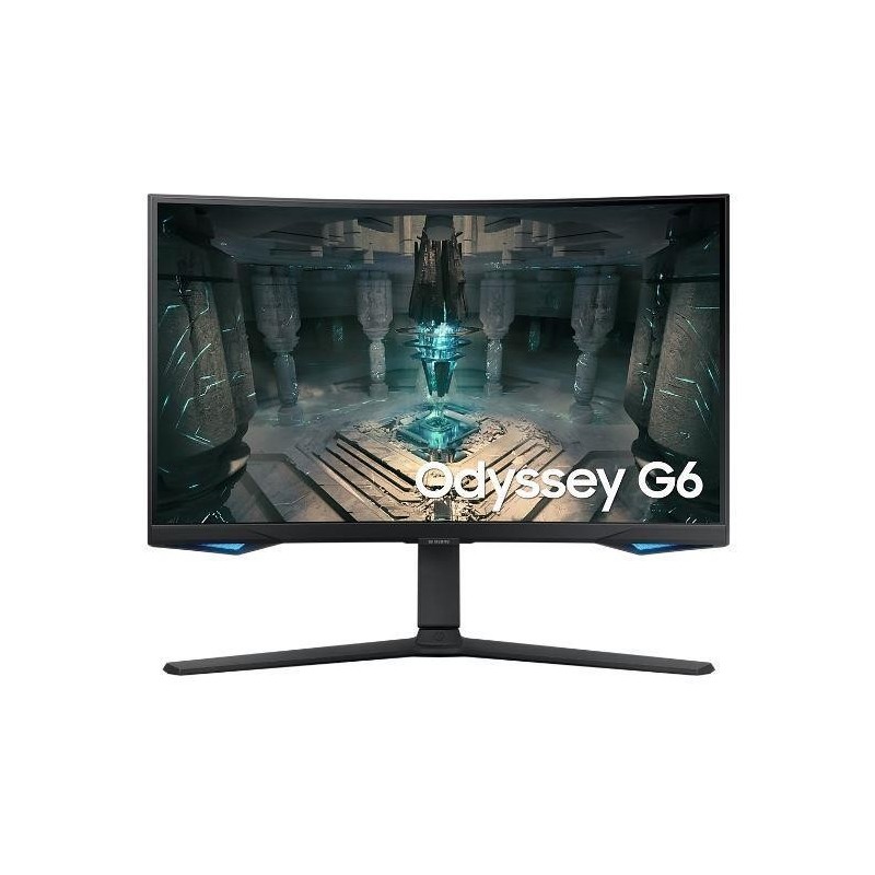 LCD Monitor SAMSUNG Odyssey G6 32" Gaming/Smart/Curved Panel VA 2560x1440 16:9 240Hz 1 ms Speakers Swivel Pivot Height