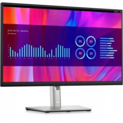 LCD Monitor DELL P2423DE 23.8" Business Panel IPS 2560x1440 60Hz Matte 8 ms Swivel Pivot Height adjustable Tilt Colour