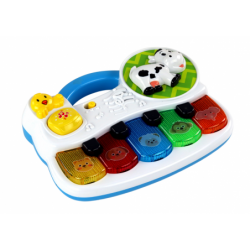 Small Piano For Toddlers, Animals, Lights, Sounds