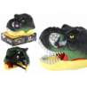 Dinosaur Mask Adjustable Headband Lights Sounds Black