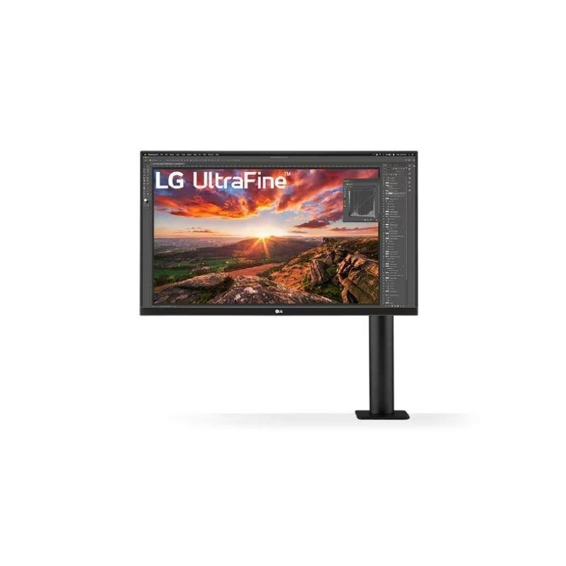 LCD Monitor LG 32UN880P-B 31.5" 4K Panel IPS 3840x2160 16:9 60Hz 5 ms Speakers Swivel Pivot Height
