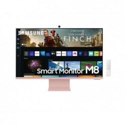 LCD Monitor SAMSUNG S32BM80PUU 32" 4K Panel VA 3840x2160 16:9 60Hz 4 ms Speakers Camera Height adjustable Tilt Colour