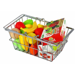 Shopping Basket for Vegetables Fruit Grocery Metal.