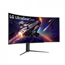 LCD Monitor LG 45GR95QE-B 45" Gaming/Curved Panel OLED 3440x1440 21:9 240Hz Matte 0.03 ms Swivel Height