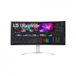 LCD Monitor LG 40WP95C-W 40" Curved/21 : 9 Panel IPS 5120x2160 21:9 72Hz Matte 5 ms Speakers Swivel Height