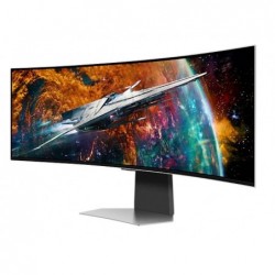 Monitor SAMSUNG Odyssey G9 G95SC 49" Gaming/Smart/Curved Panel OLED 5120x1440 32:9 240Hz 0.03 ms Speakers Height