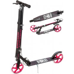 Scooter Raven Straight Black / Pink with 200mm handbrake