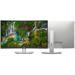 LCD Monitor DELL S3221QSA 31.5" Business/4K/Curved Panel VA 3840x2160 16:9 60Hz Matte 4 ms Speakers Height