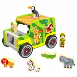 TOOKY TOY Wooden Jeep...