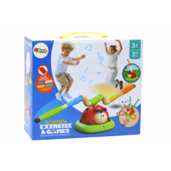 Biedronka 3in1 Sports Toy Jump Rope Throw to Target Launcher