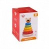 TOOKY TOY Wooden Puzzle Pyramid Teddy Bear
