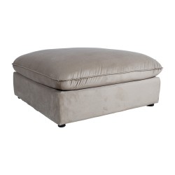 Ottoman TEVY 104x104xH53cm, beige