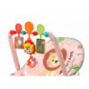 Rocking Chair Bouncer For Baby Vibration Sound Rocking Rocker Pink Lion