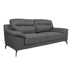 Sofa ENZO 3-seater, dark grey