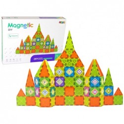 Magnetic Building Blocks Castle 79 Pieces