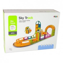 Magnetic Construction Blocks Sky Track 61 Pieces